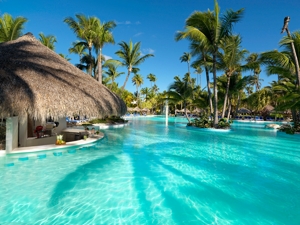 View on pool