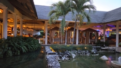 Lobby in the evening